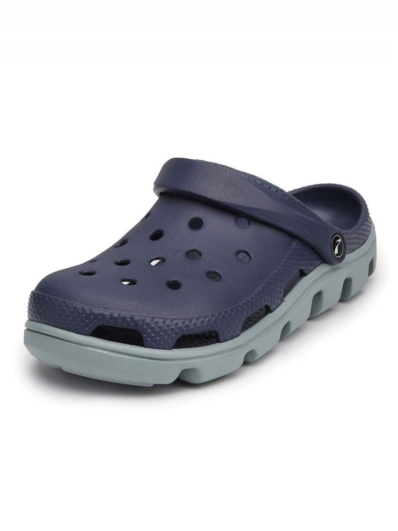 Muške Sandale Slip-on Pvc Gornji Eva Potplat - Deep Blue